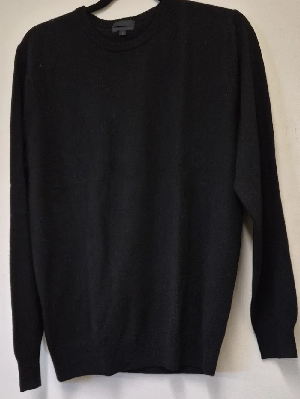 J. Crew Men’s Black Crewneck Knit Sweater Size S